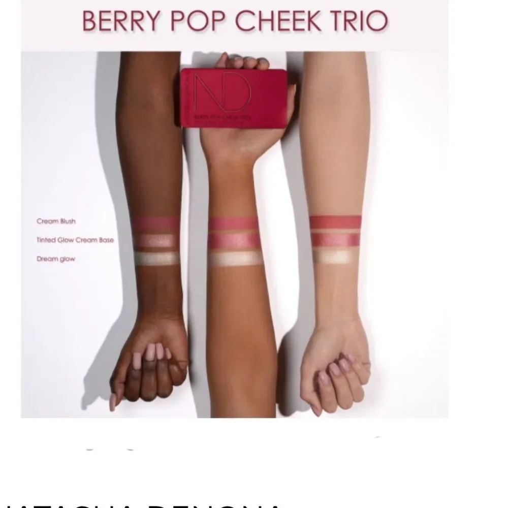 New Natasha Denona Berry Pop Cheek Trio